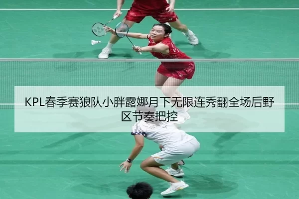 KPL春季赛狼队小胖露娜月下无限连秀翻全场后野区节奏把控
